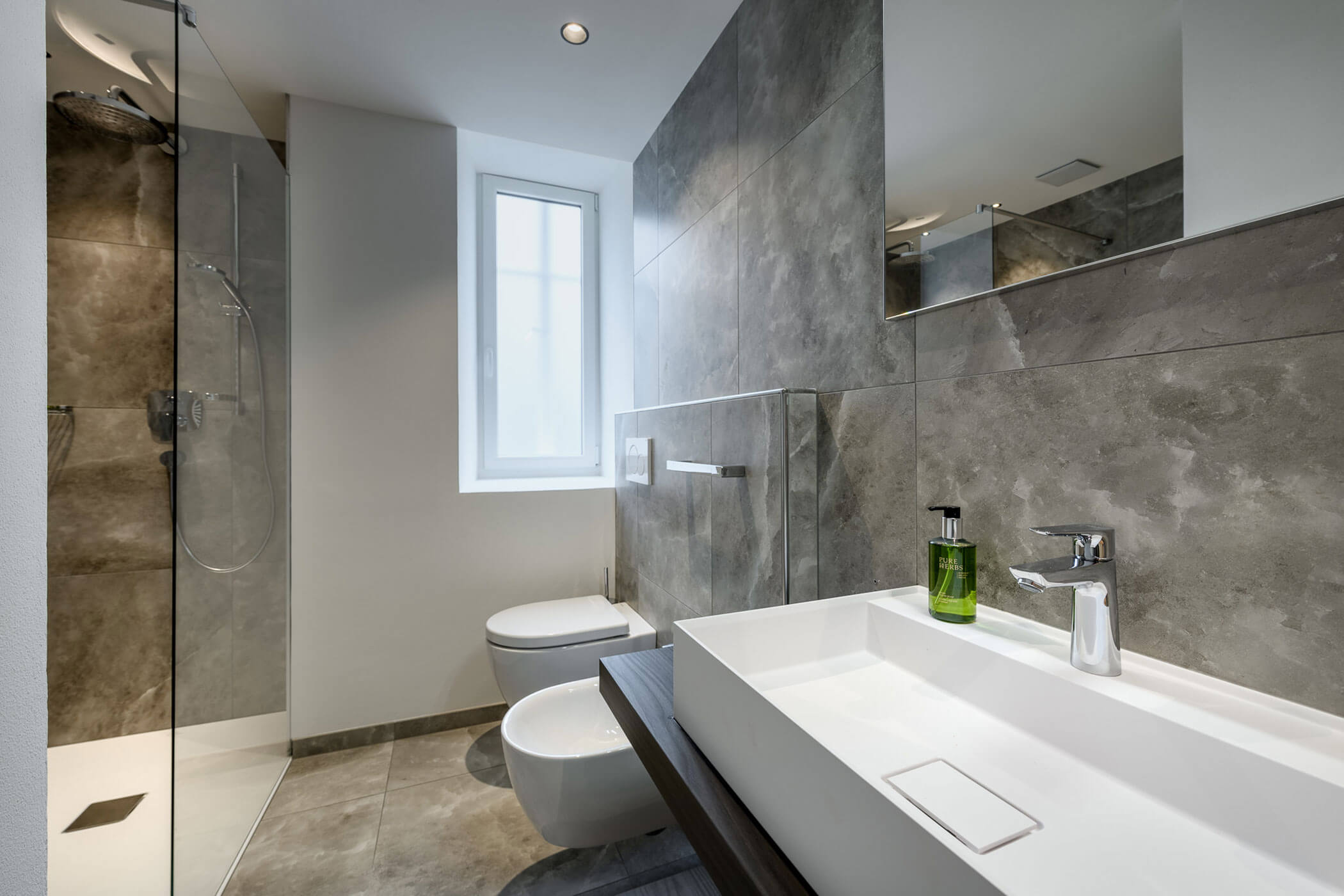 Bathroom in Villa Fauster Apartment Greta