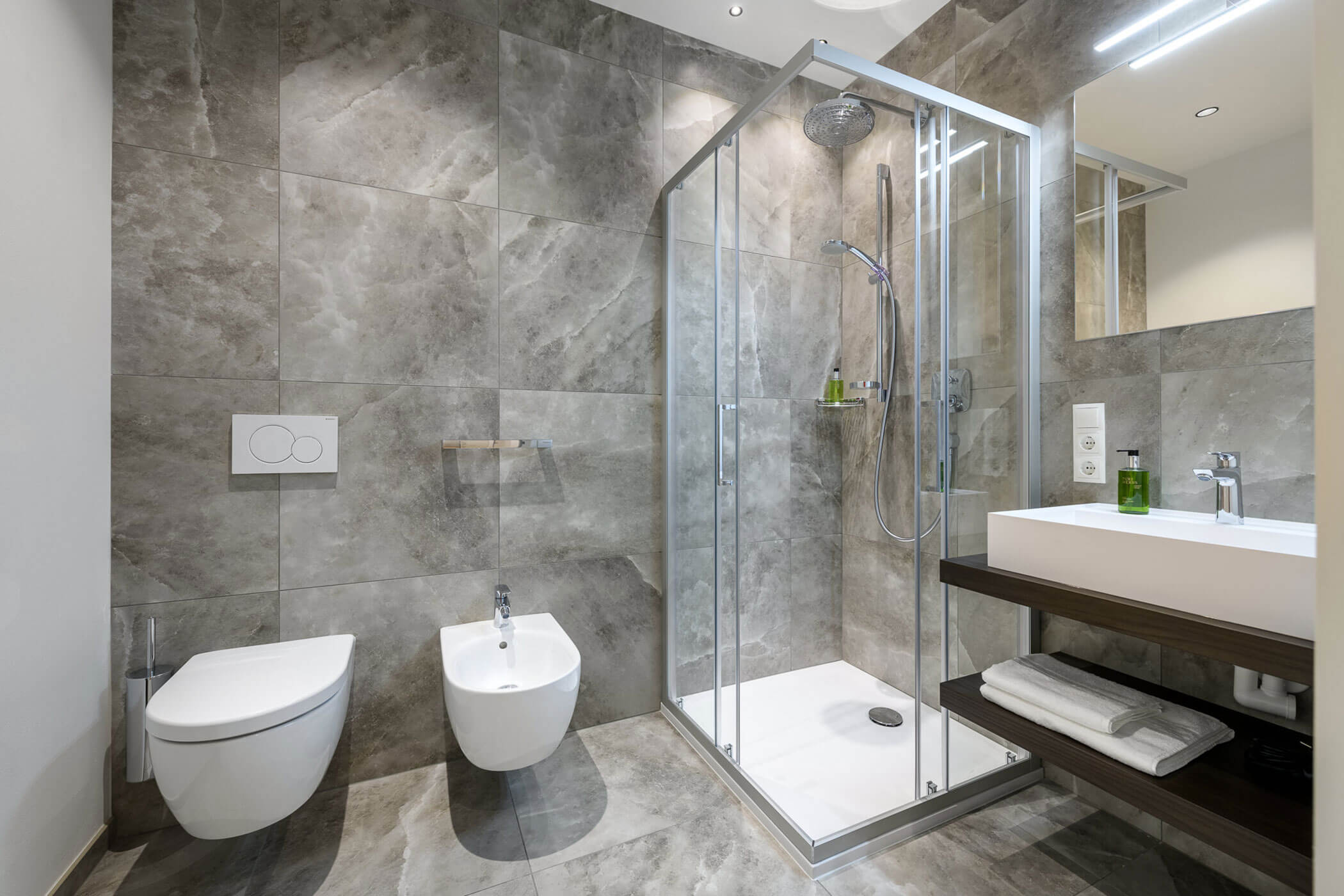 Bathroom in Villa Fauster Apartment Sophie