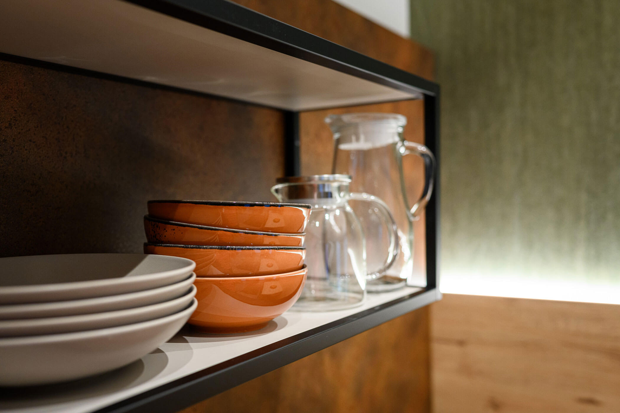 Various dishes in Apartment Sophie